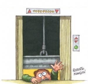 Atrapado ascensor ?